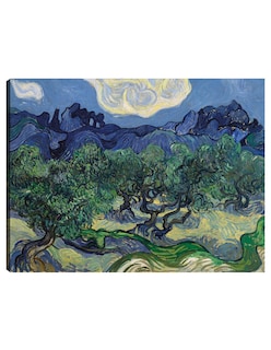 Foto 1 | Foto 1 | Cuadro Decorativo - Los Olivos- Vincent Van Gogh - Paisaje - 77x102 - Impresión En Lienzo - Fine Art Tj