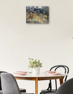 Foto 2 | Foto 2 | Cuadro Decorativo - Olivos- Vincent Van Gogh - Paisaje - 46x61 - Impresión En Lienzo - Fine Art Tj