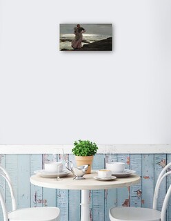 Foto 2 | Foto 2 | Cuadro Decorativo - Una Luz En El Mar (1897)- Winslow Homer - Fotografía - 54x102 - Impresión En Lienzo - Fine Art Tj