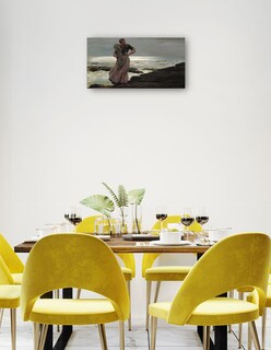 Foto 3 | Foto 3 | Cuadro Decorativo - Una Luz En El Mar (1897)- Winslow Homer - Fotografía - 54x102 - Impresión En Lienzo - Fine Art Tj