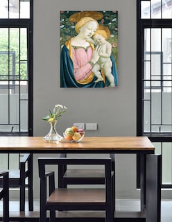 Foto 4 | Foto 4 | Cuadro Decorativo - La Virgen Y El Niño C. 1445/1450- Domenico Veneziano - Religión - 28x36 - Impresión En Lienzo - Fine Art Tj