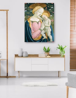 Foto 5 | Foto 5 | Cuadro Decorativo - La Virgen Y El Niño C. 1445/1450- Domenico Veneziano - Religión - 28x36 - Impresión En Lienzo - Fine Art Tj