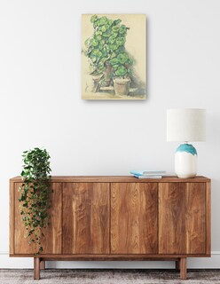 Foto 2 | Foto 2 | Cuadro Decorativo - Geranios (1888-1890)- Paul Cézanne - Floral - 28x36 - Impresión En Lienzo - Fine Art Tj