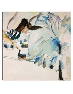 Foto 1 | Foto 1 | Cuadro Decorativo - Murnau Con Locomotora (1911)- Wassily Kandinsky - Abstracto - 89x89 - Impresión En Lienzo - Fine Art Tj