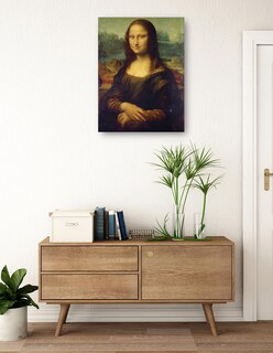 Foto 3 | Foto 3 | Cuadro Decorativo - Mona Lisa (1503-1506)- Leonardo Da Vinci - Fotografía - 28x36 - Impresión En Lienzo - Fine Art Tj