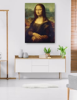 Foto 5 | Foto 5 | Cuadro Decorativo - Mona Lisa (1503-1506)- Leonardo Da Vinci - Fotografía - 28x36 - Impresión En Lienzo - Fine Art Tj