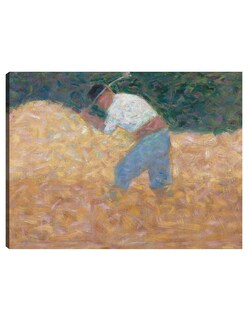 Foto 1 | Foto 1 | Cuadro Decorativo - El Rompepiedras (c. 1882)- Georges Seurat - Fotografía - 28x36 - Impresión En Lienzo - Fine Art Tj
