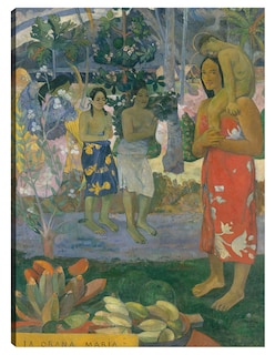 Foto 1 | Foto 1 | Cuadro Decorativo - Ia Orana María (ave María)- Paul Gauguin - Fotografía - 69x92 - Impresión En Lienzo - Fine Art Tj