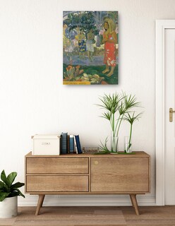 Foto 3 | Foto 3 | Cuadro Decorativo - Ia Orana María (ave María)- Paul Gauguin - Fotografía - 69x92 - Impresión En Lienzo - Fine Art Tj