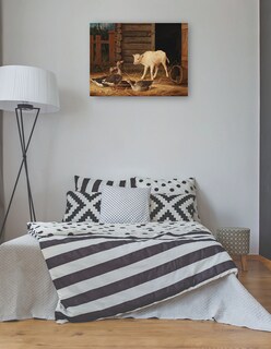 Foto 3 | Foto 3 | Cuadro Decorativo - La Sorpresa (1880)- Ferdinand Von Wright - Religión - 46x61 - Impresión En Lienzo - Fine Art Tj