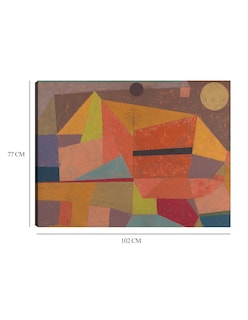 Foto 6 | Foto 6 | Cuadro Decorativo - Alegre Paisaje De Montaña (1929)- Paul Klee - Abstracto - 77x102 - Impresión En Lienzo - Fine Art Tj