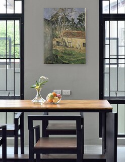 Foto 4 | Foto 4 | Cuadro Decorativo - Patio- Paul Cézanne - Paisaje - 46x61 - Impresión En Lienzo - Fine Art Tj