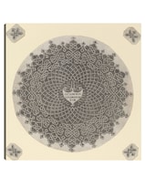 Cuadro Decorativo - Primer Nudo, C. 1490/1500- Leonardo Da Vinci - Fotografía - 31x31 - Impresión En Lienzo - Fine Art Tj