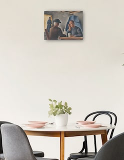 Foto 2 | Foto 2 | Cuadro Decorativo - En Una Posada (1927)- Mikuláš Galanda - Fotografía - 46x61 - Impresión En Lienzo - Fine Art Tj