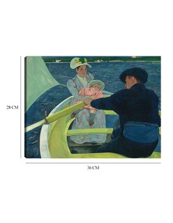 Foto 6 | Foto 6 | Cuadro Decorativo - La Fiesta Del Canotaje- Mary Cassatt - Religión - 28x36 - Impresión En Lienzo - Fine Art Tj