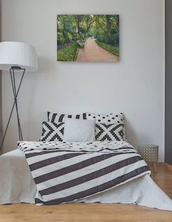 Foto 3 | Foto 3 | Cuadro Decorativo - El Parque Monceau (1877)- Gustave Caillebotte - Religión - 28x36 - Impresión En Lienzo - Fine Art Tj