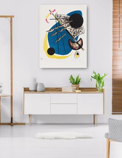 Foto 5 | Foto 5 | Cuadro Decorativo - Pequeños Mundos Ii (1922)- Wassily Kandinsky - Abstracto - 46x61 - Impresión En Lienzo - Fine Art Tj