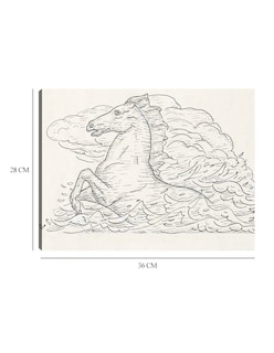 Foto 6 | Foto 6 | Cuadro Decorativo - Caballo En El Mar (1891)- Leo Gestel - Religión - 28x36 - Impresión En Lienzo - Fine Art Tj