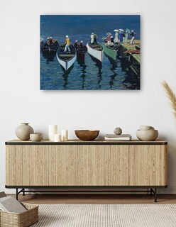 Foto 5 | Foto 5 | Cuadro Decorativo - Vacaciones En El Hudson (c. 1912)- George Luks - Religión - 46x61 - Impresión En Lienzo - Fine Art Tj
