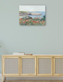 Foto 4 | Foto 4 | Cuadro Decorativo - Amapolas Islas De Shoals- Childe Hassam - Religión - 69x92 - Impresión En Lienzo - Fine Art Tj