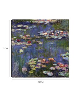 Foto 6 | Foto 6 | Cuadro Decorativo - Lirios De Agua 1916- Claude Monet - Paisaje - 72x72 - Impresión En Lienzo - Fine Art Tj