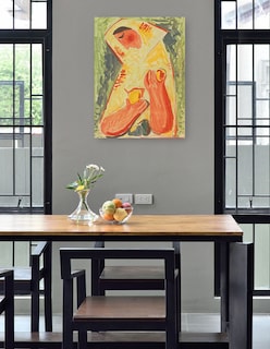 Foto 4 | Foto 4 | Cuadro Decorativo - Mujer Con Frutas (1937-1938)- Mikuláš Galanda - Abstracto - 28x36 - Impresión En Lienzo - Fine Art Tj