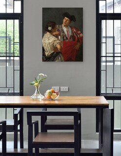 Foto 4 | Foto 4 | Cuadro Decorativo - Ofreciendo El Panel Al Torero (1873)- Mary Cassatt - Fotografía - 46x61 - Impresión En Lienzo - Fine Art Tj