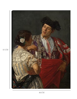 Foto 6 | Foto 6 | Cuadro Decorativo - Ofreciendo El Panel Al Torero (1873)- Mary Cassatt - Fotografía - 46x61 - Impresión En Lienzo - Fine Art Tj