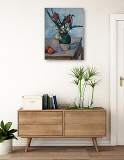 Foto 3 | Foto 3 | Cuadro Decorativo - El Jarrón De Tulipanes (c. 1890)- Paul Cézanne - Floral - 28x36 - Impresión En Lienzo - Fine Art Tj