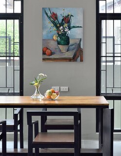 Foto 4 | Foto 4 | Cuadro Decorativo - El Jarrón De Tulipanes (c. 1890)- Paul Cézanne - Floral - 28x36 - Impresión En Lienzo - Fine Art Tj