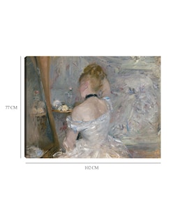 Foto 6 | Foto 6 | Cuadro Decorativo - Mujer En Su Baño- Berthe Morisot - Religión - 77x102 - Impresión En Lienzo - Fine Art Tj