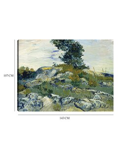Foto 6 | Foto 6 | Cuadro Decorativo - Las Rocas- Vincent Van Gogh - Paisaje - 107x143 - Impresión En Lienzo - Fine Art Tj
