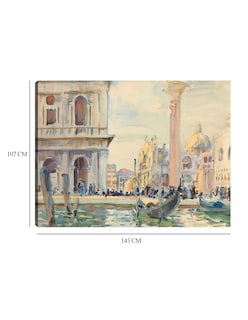Foto 6 | Foto 6 | Cuadro Decorativo - La Piazzetta (c. 1911)- John Singer Sargent - Ciudades - 107x143 - Impresión En Lienzo - Fine Art Tj
