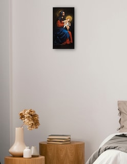 Foto 2 | Foto 2 | Cuadro Decorativo - Virgen Con El Niño (1570-1575)- Carlo Dolci - Religión - 54x102 - Impresión En Lienzo - Fine Art Tj