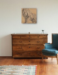 Foto 3 | Foto 3 | Cuadro Decorativo - León (c. 1612-1613)- Peter Paul Rubens - Fotografía - 31x31 - Impresión En Lienzo - Fine Art Tj