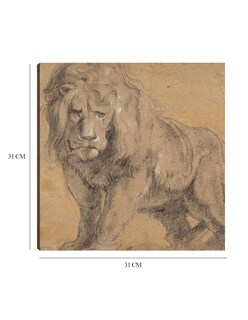 Foto 6 | Foto 6 | Cuadro Decorativo - León (c. 1612-1613)- Peter Paul Rubens - Fotografía - 31x31 - Impresión En Lienzo - Fine Art Tj