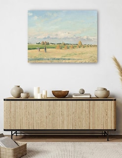 Foto 5 | Foto 5 | Cuadro Decorativo - Paisaje, Isla De Francia- Camille Pissarro - Religión - 69x92 - Impresión En Lienzo - Fine Art Tj