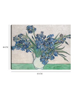 Foto 6 | Foto 6 | Cuadro Decorativo - Iris 1890- Vincent Van Gogh - Religión - 46x61 - Impresión En Lienzo - Fine Art Tj