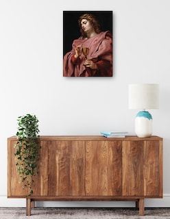 Foto 2 | Foto 2 | Cuadro Decorativo - San Juan Evangelista (1610-12)- Peter Paul Rubens - Religión - 28x36 - Impresión En Lienzo - Fine Art Tj