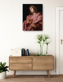 Foto 3 | Foto 3 | Cuadro Decorativo - San Juan Evangelista (1610-12)- Peter Paul Rubens - Religión - 28x36 - Impresión En Lienzo - Fine Art Tj