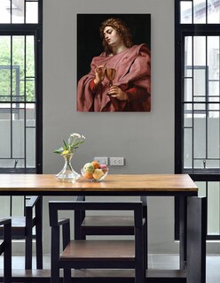 Foto 4 | Foto 4 | Cuadro Decorativo - San Juan Evangelista (1610-12)- Peter Paul Rubens - Religión - 28x36 - Impresión En Lienzo - Fine Art Tj
