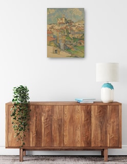 Foto 2 | Foto 2 | Cuadro Decorativo - Jardín- Paul Cezanne - Ciudades - 28x36 - Impresión En Lienzo - Fine Art Tj
