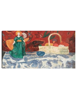 Foto 1 | Foto 1 | Cuadro Decorativo - Naturaleza Morte À La Poupée- Henri Lebasque - Abstracto - 46x89 - Impresión En Lienzo - Fine Art Tj