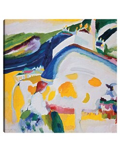 Foto 1 | Foto 1 | Cuadro Decorativo - La Vaca (1910)- Wassily Kandinsky - Abstracto - 72x72 - Impresión En Lienzo - Fine Art Tj