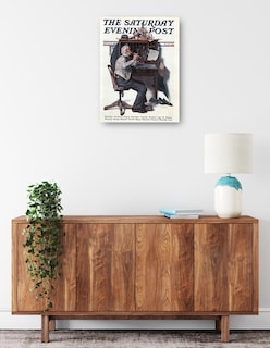 Foto 2 | Foto 2 | Cuadro Decorativo - Canción De Primavera- Norman Rockwell - Fotografía - 69x92 - Impresión En Lienzo - Fine Art Tj