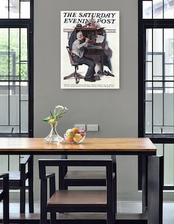 Foto 4 | Foto 4 | Cuadro Decorativo - Canción De Primavera- Norman Rockwell - Fotografía - 69x92 - Impresión En Lienzo - Fine Art Tj
