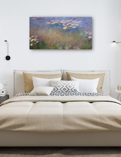 Foto 5 | Foto 5 | Cuadro Decorativo - Lirios De Agua (c.1915-26)- Claude Monet - Paisaje - 46x89 - Impresión En Lienzo - Fine Art Tj