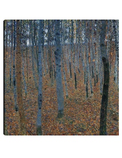 Foto 1 | Foto 1 | Cuadro Decorativo - Hayedo I- Gustav Klimt - Paisaje - 31x31 - Impresión En Lienzo - Fine Art Tj