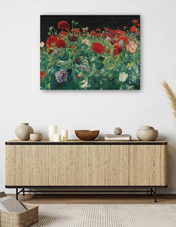 Foto 5 | Foto 5 | Cuadro Decorativo - Amapolas (1886)- John Singer Sargent - Floral - 107x143 - Impresión En Lienzo - Fine Art Tj