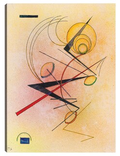 Foto 1 | Foto 1 | Cuadro Decorativo - Pequeños Cálidos (1928)- Wassily Kandinsky - Abstracto - 69x92 - Impresión En Lienzo - Fine Art Tj